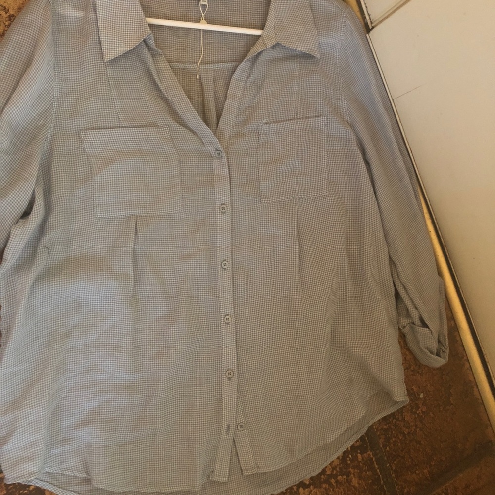 Joie Button Down Size L - image 5